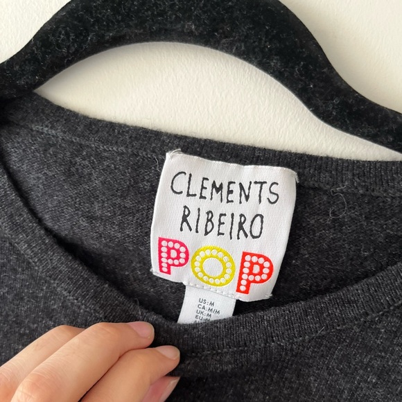 Clements Ribeiro POP Lambswool-Cashmere ‘Love’ Sweater - Picture 4 of 6